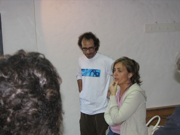 Escuchando las palabras de la Secretaria de Cultura de Vicente L�pez